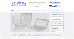 Desktop Screenshot of mlentrygates.com